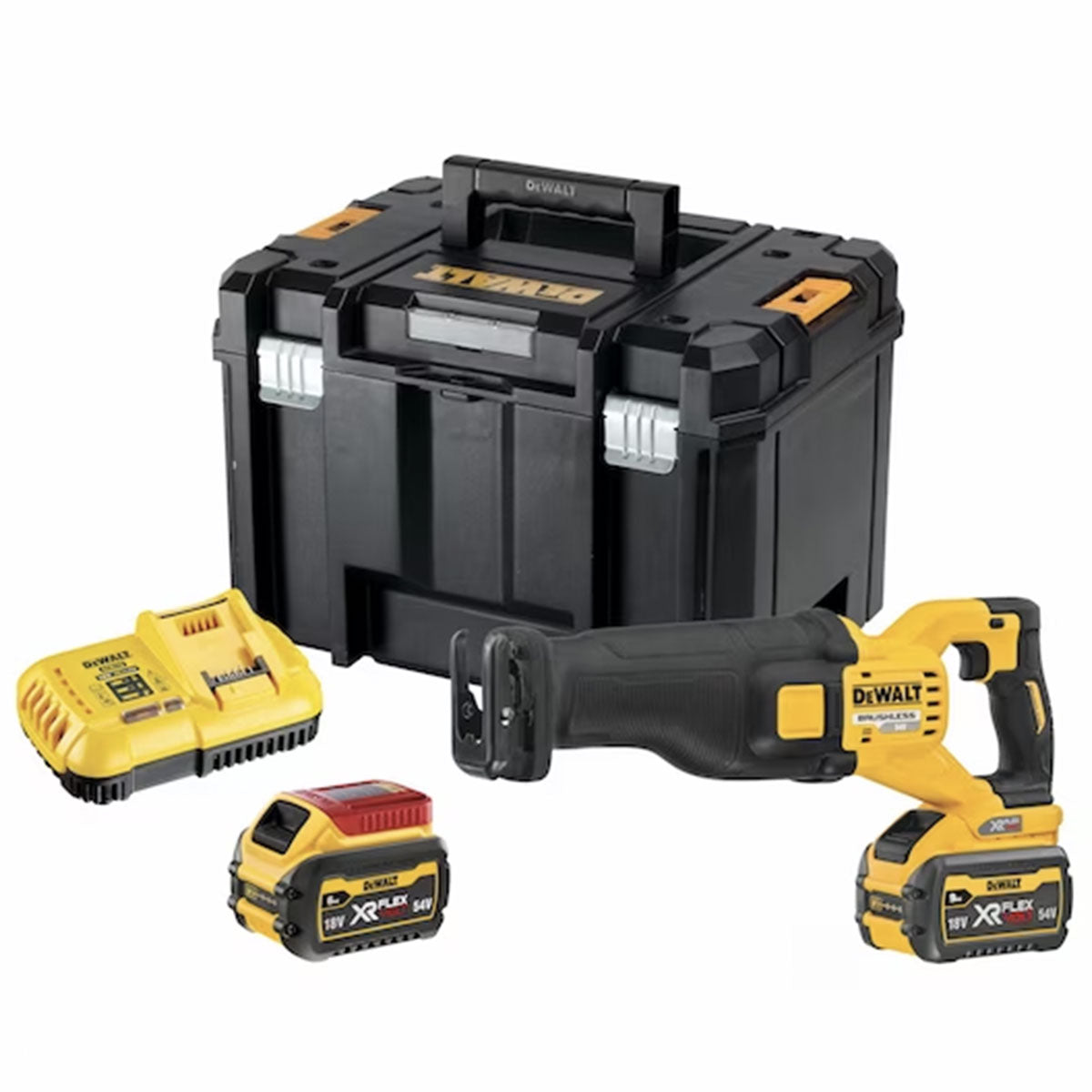 54V XR FLEXVOLT 2x9Ah High Power Reciprocating Saw in CASE and ACCESSORIES - DeWALT - DCS389X2-QW 54V XR FLEXVOLT 2x9Ah High Power Reciprocating Saw in CASE and ACCESSORIES - DeWALT - DCS389X2-QW